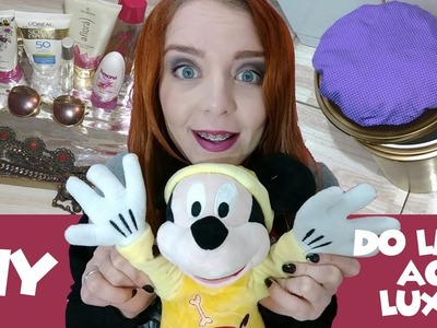 DIY DO LIXO AO LUXO - BANDEJA DE PAPELÃO E PUFF DE LATA