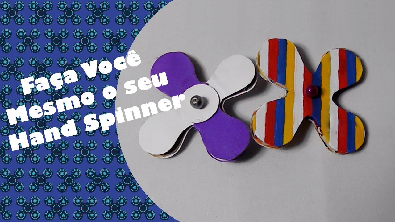 DIY Hand Spinner - Fidget Spinner | Camila Fonseca