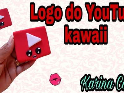 DIY: Logo do Youtube Kawaii para aplique #01