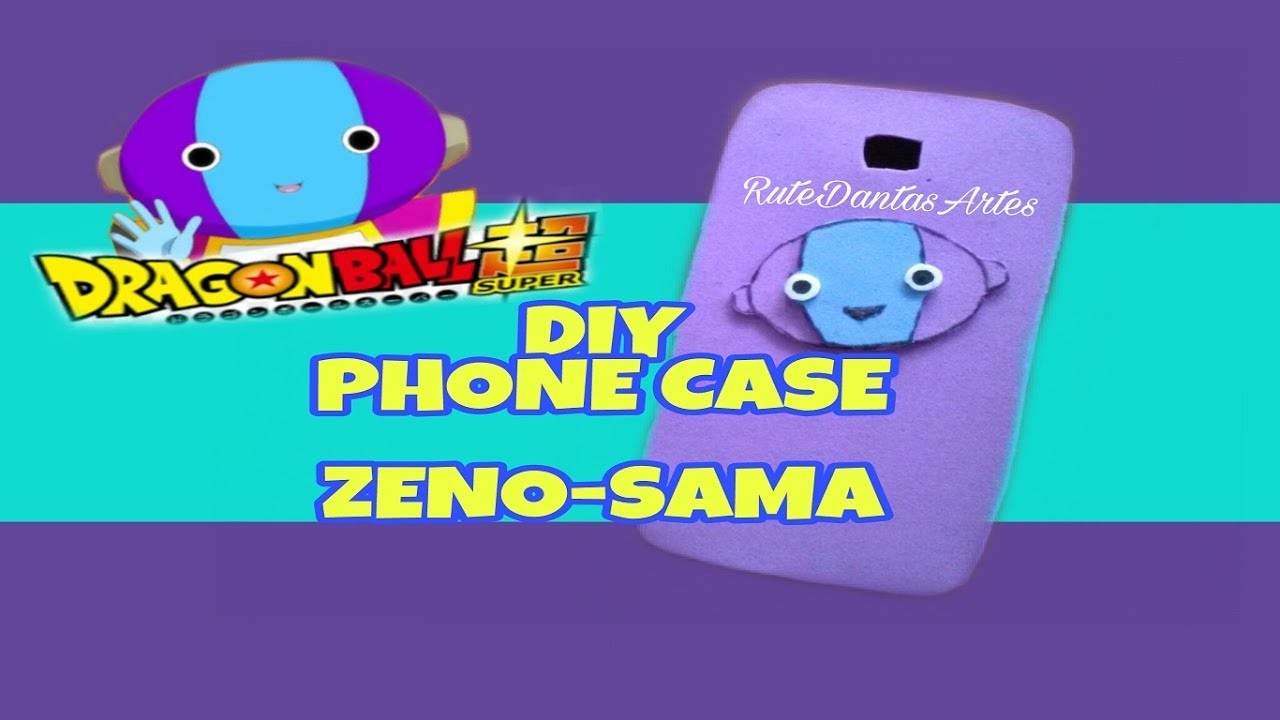 DIY PHONE CASE ZENO-SAMA.Dragon Ball Super (Modo Fácil)