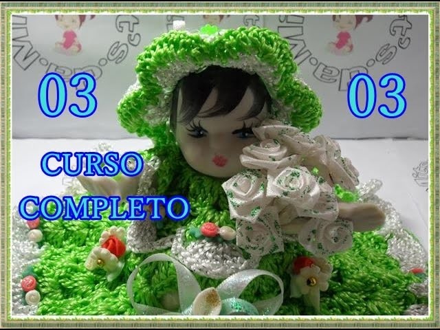 ????MY????BONECA SACHÊ SAIAS 01 DE 05  #CROCHÊ  #ARTESANATO