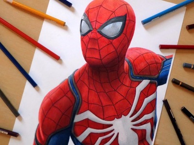 Speed Drawing: Spider-Man (Playstation 4 Game)