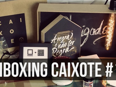 Unboxing Caixote 12 - Clube de Assinatura Decoração e DIY