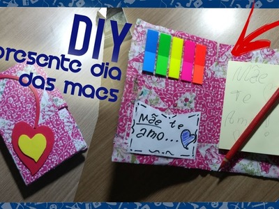 DIY - Agenda de Papelão (Dia das Mães)