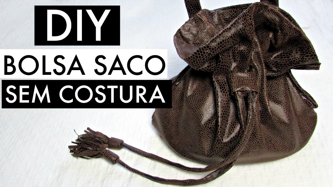 DIY BOLSA SACO