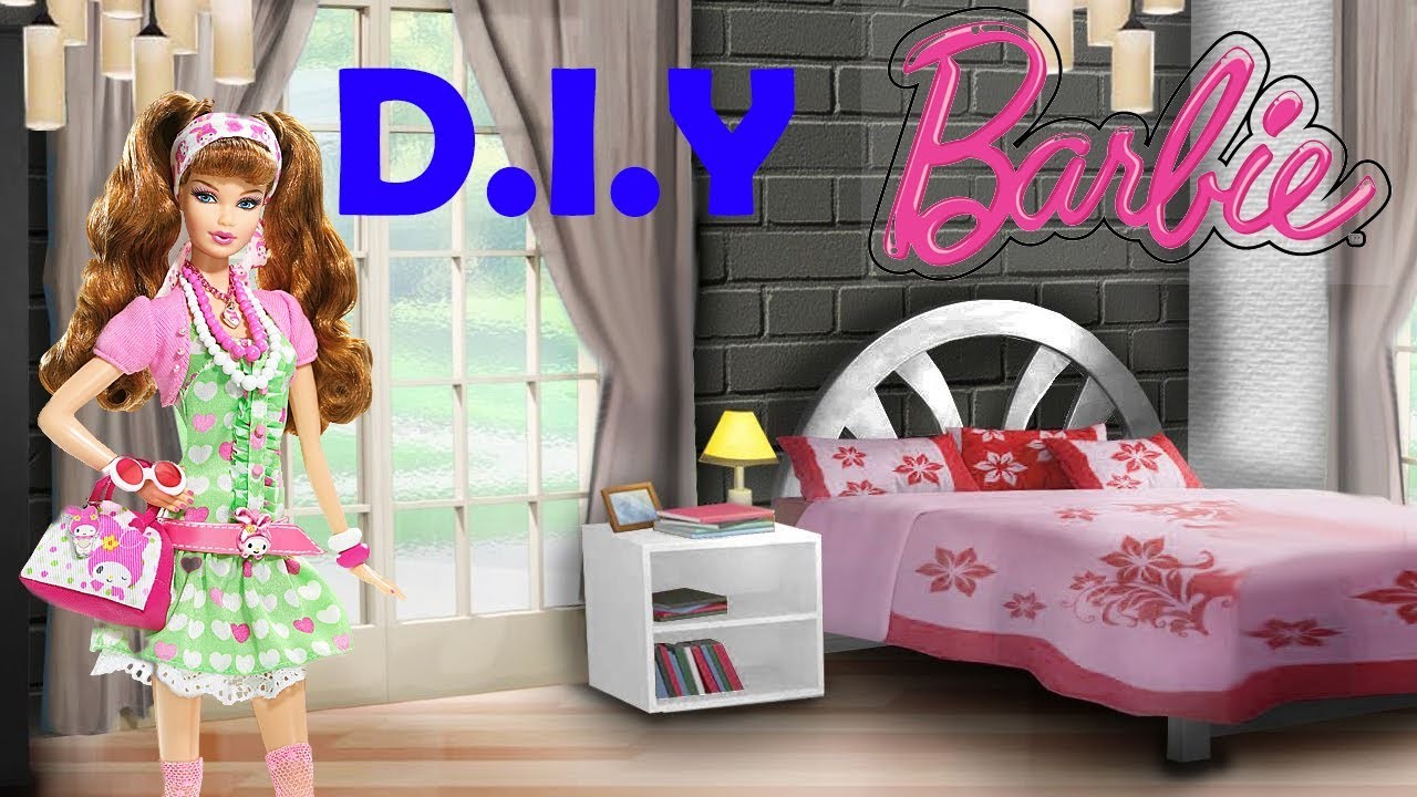 DIY Como fazer um cenário para Barbie
