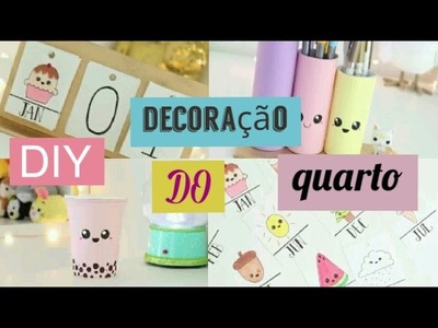 DIY decoração para quarto e organizado - 2017 ideias fáceis e baratas