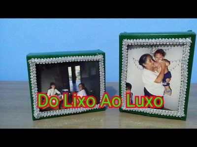 Diy Do Lixo Ao Luxo Porta Retrato Feliz dia das mães