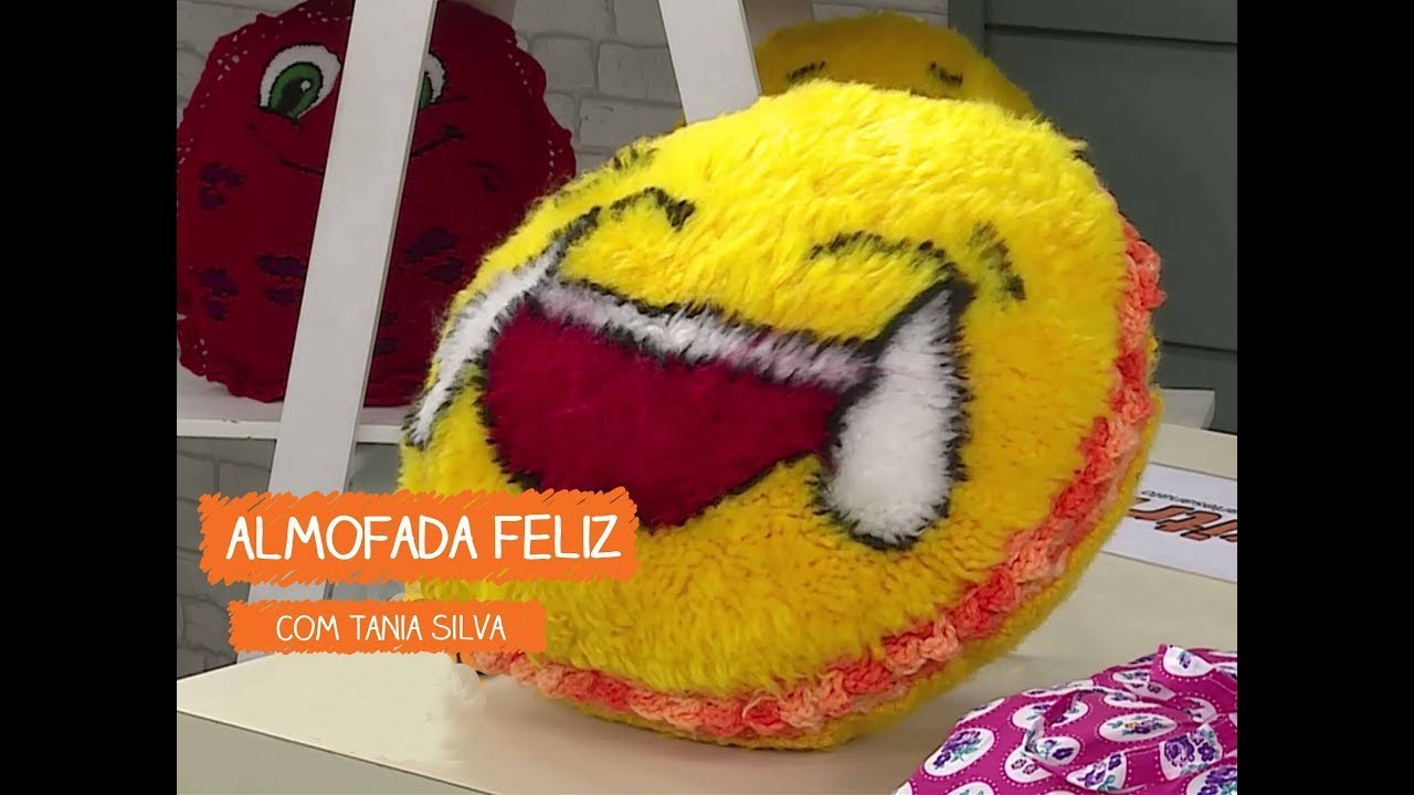 Almofada Feliz com Tânia Silva | Vitrine do Artesanato na TV - Rede Família