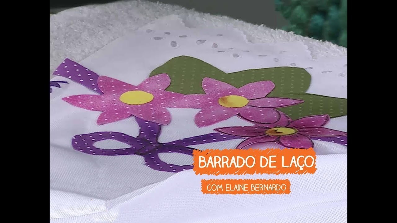 Capa de Laço com Elaine Bernardo | Vitrine do Artesanato na TV - Rede Família