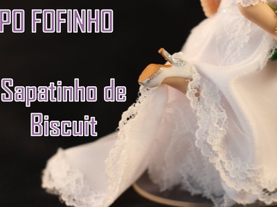 Como fazer sapatinho de Biscuit  |  Artesanato em Biscuit  |  Rosana  Cavalcante