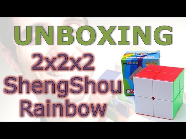 Cubo Mágico 2x2 ShengShou Rainbow (unboxing)