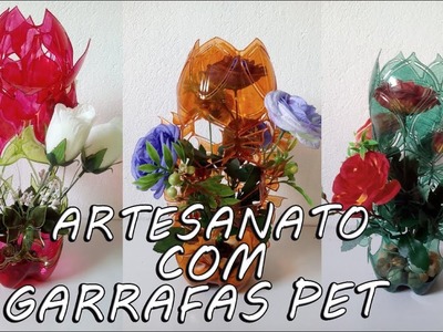 Handcraft Brasil apresenta: Artesanato com Garrafas Pet.