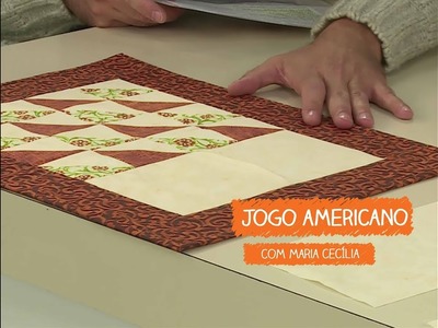 Jogo Americano com Maria Cecília | Vitrine do Artesanato na TV - Rede Família