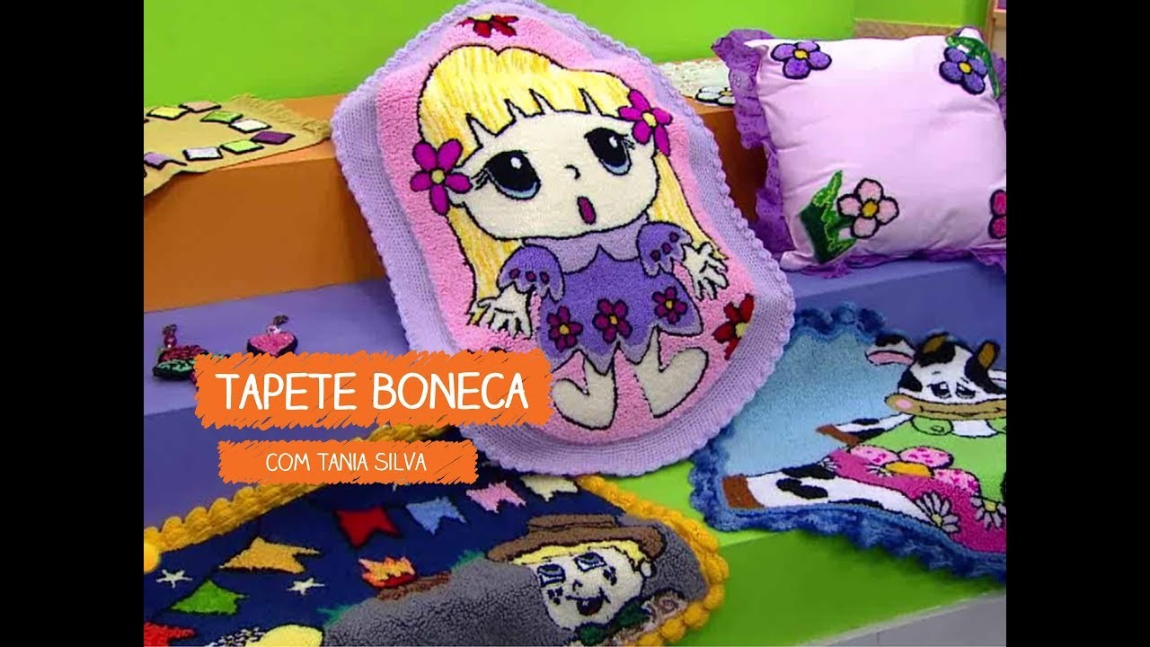 Tapete Boneca com Tânia Silva | Vitrine do Artesanato na TV - TV Gazeta