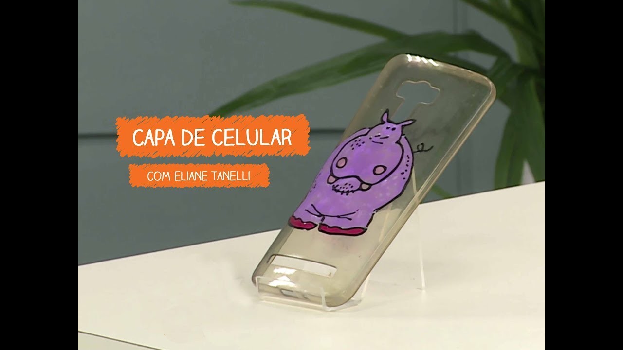 Capa de Celular com Eliane Tanelli | Vitrine do Artesanato na TV - Rede Família