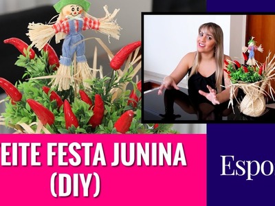DIY Decoração Festa Junina - Enfeite Junino Fácil