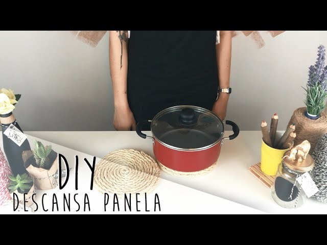 DIY: Descansa Panela de Sisal | Chalk Shake