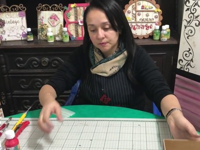 DIY: Faça você mesmo - Caixa de costura em Scrapdecor