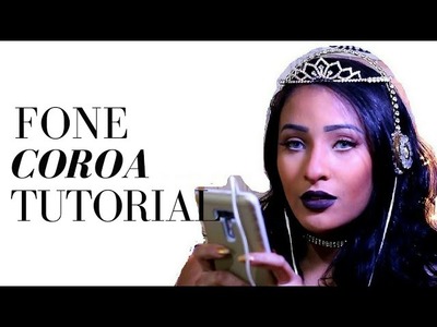 DIY FONE COROA | CUSTOMIZAÇÃO DE FONE COROA