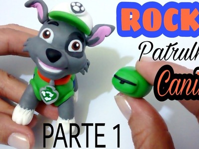 DIY: PAW PATROL ????(ROCKY) PARTE 1- COLD PORCELAIN- # luprestes
