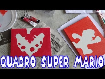 DIY - Quadro do Super Mário [ Pintura a óleo ]