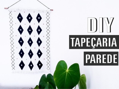 DIY | TAPEÇARIA DE PAREDE | Inspiração Indígena | DIY Coletivo