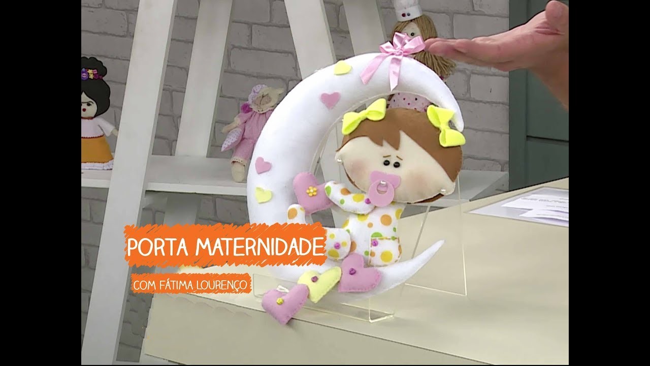 Porta Maternidade com Fátima Lourenço | Vitrine do Artesanato na TV - Rede Família