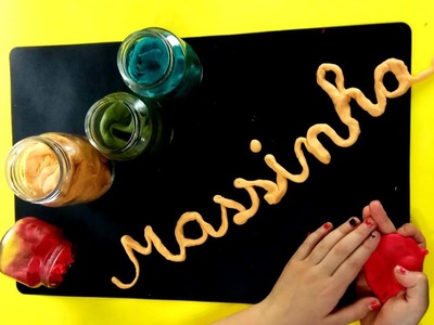 Projeto para as Férias! DIY - Massinha de Modelar: How to Make Playdough