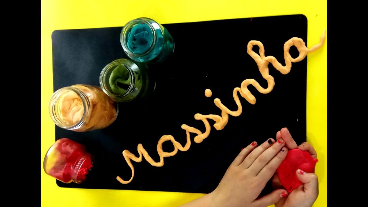 Projeto para as Férias! DIY - Massinha de Modelar: How to Make Playdough