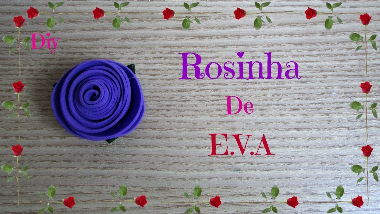Rosinha de E.V.A super fácil | DIY