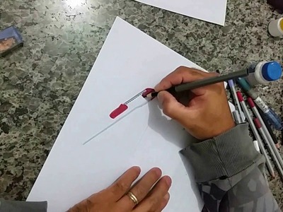 Desenho 3D estilete