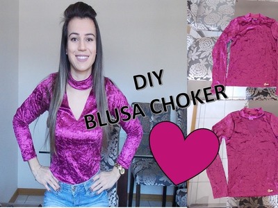 DIY: Blusa Choker