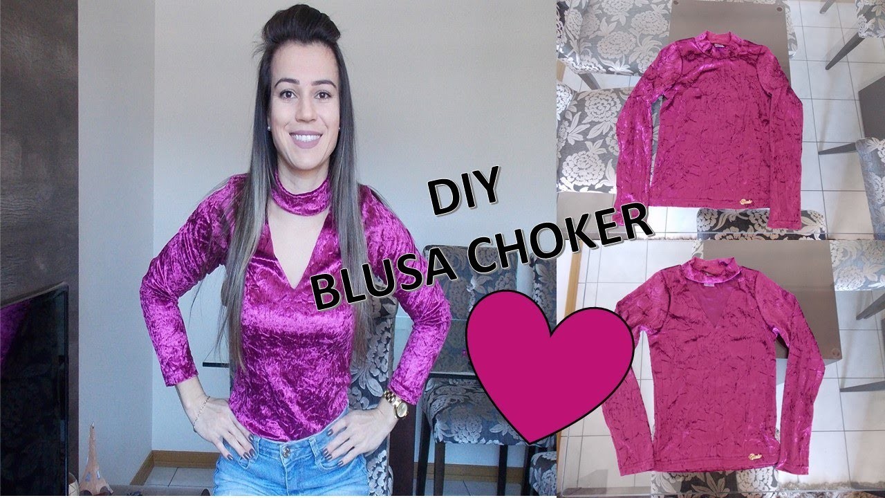 DIY: Blusa Choker