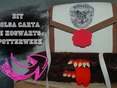 DIY - Bolsa Carta de Hogwarts #potterweek | Suelen Candeu