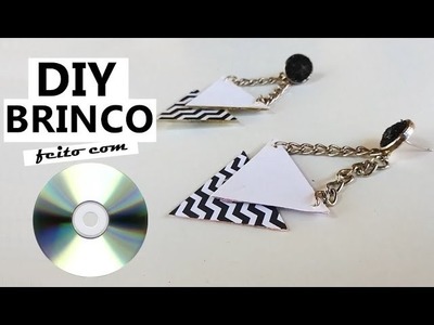 DIY:: BRINCO FEITO COM CD - RAYSSA AZEVEDO