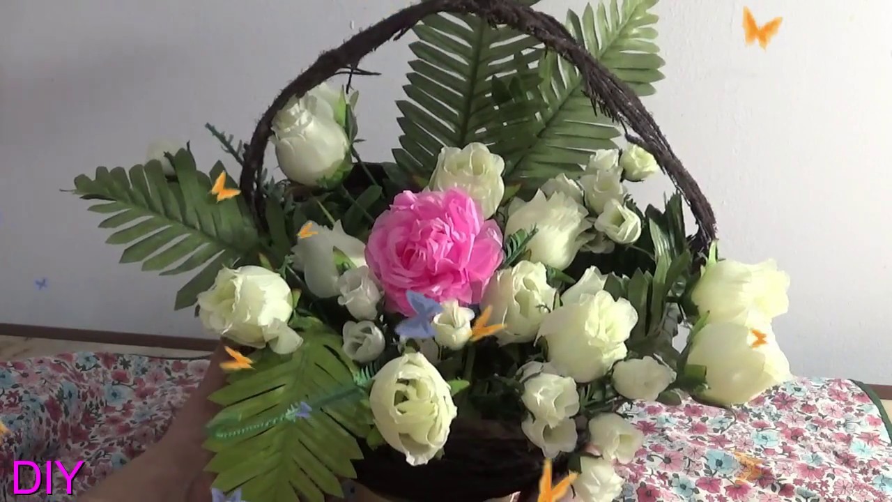 DIY???? CESTINHA com fio  RÁPIDAIDA E FACIL DE FAZER????????