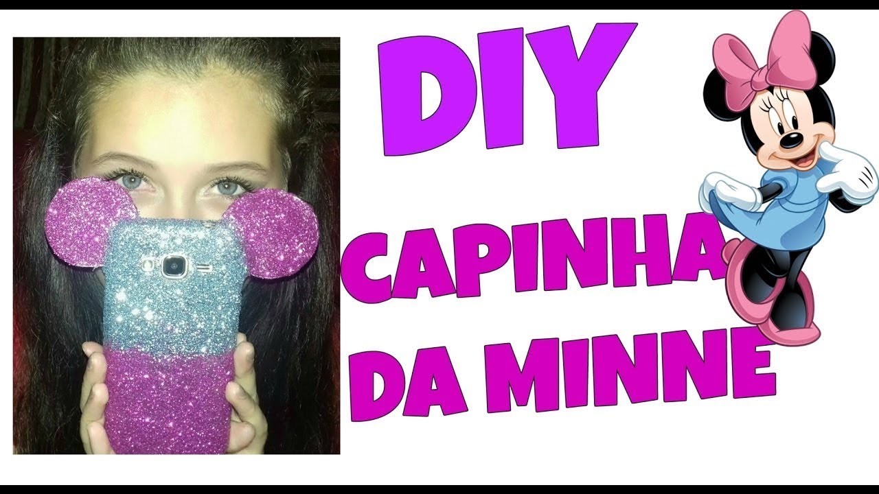 DIY Como fazer capinha da Minnie   Hellen Cardoso