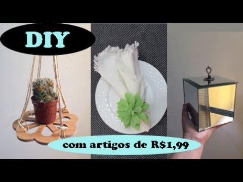 DIY: Decoração com artigos de R$ 1,99 {feat. Manu e Inara} por Camila Camargo