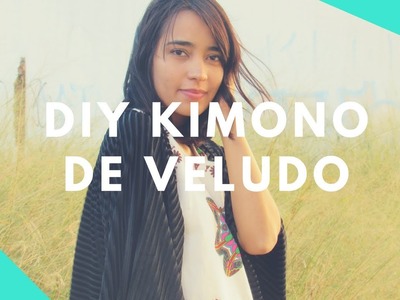 DIY Kimono de veludo