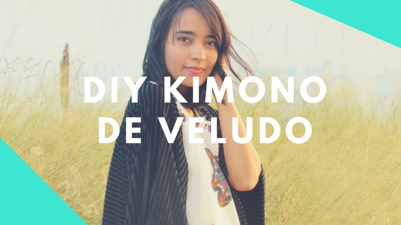 DIY Kimono de veludo