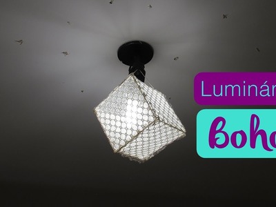 DIY: Luminária Boho