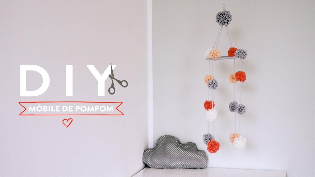 DIY Móbile de pompom | WESTWING