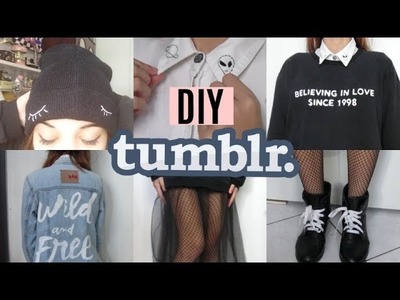 DIY roupas estilo Tumblr para o inverno