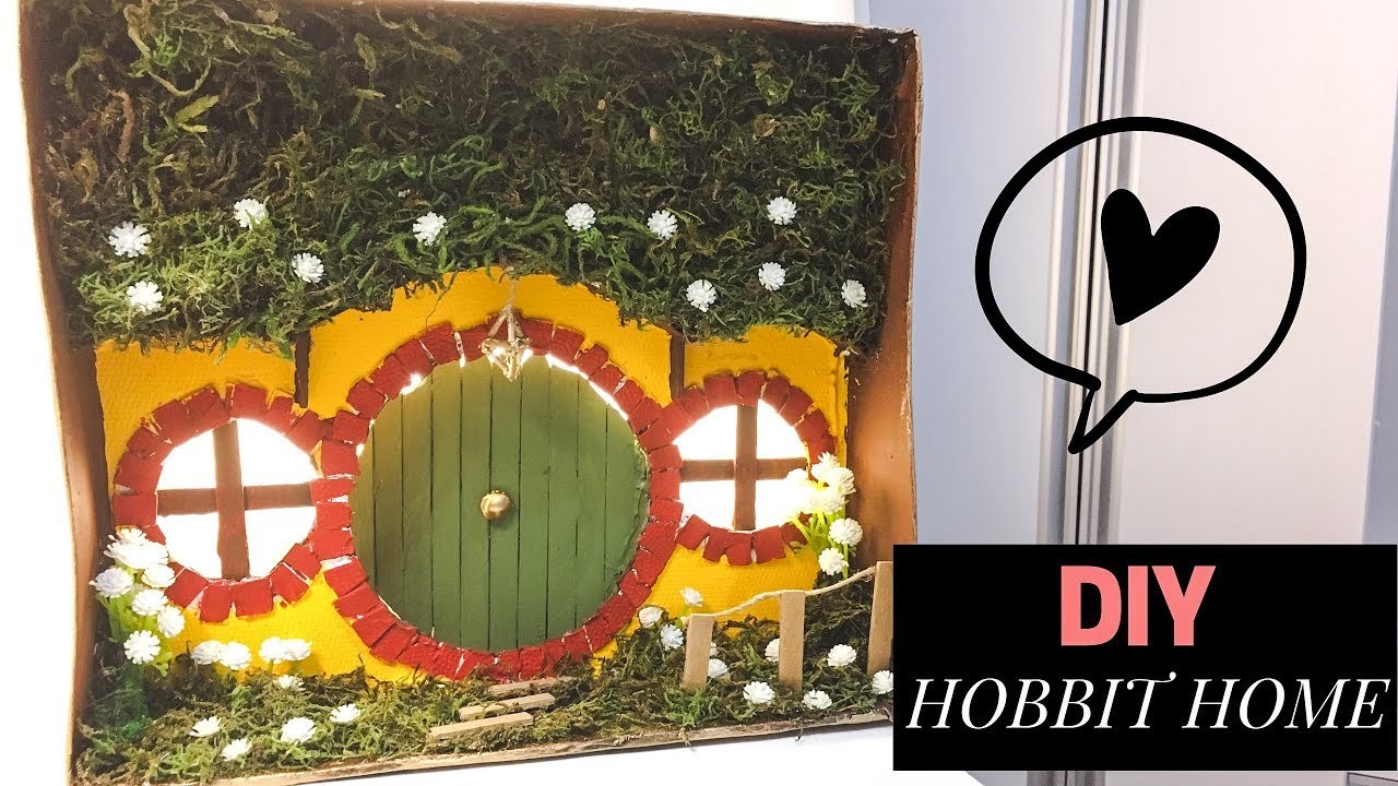 DIY: TOCA HOBBIT - Hobbit Home || NickDIY