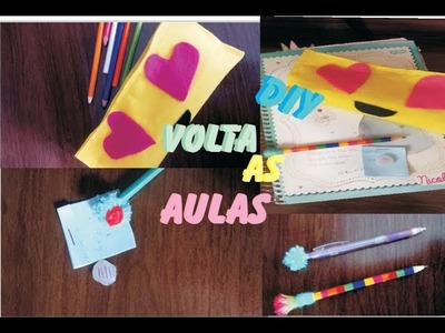DIY Volta as Aulas: Estojo de Emoji, Lápis decorado e +. 