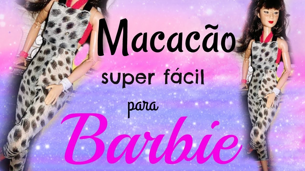 Como fazer macacão para Barbie e bonecas similares