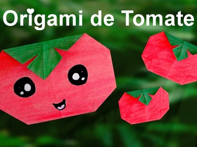 Como fazer Origami de Tomate.