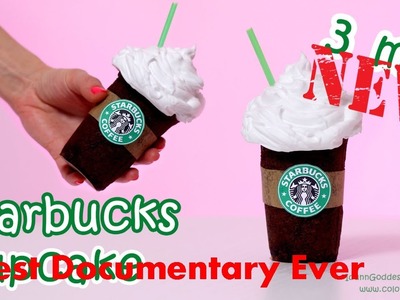 DIY 3 minutos Starbucks Cupcake Em Microondas Com Marshmallow Glacê (Frosting) - Receita fácil
