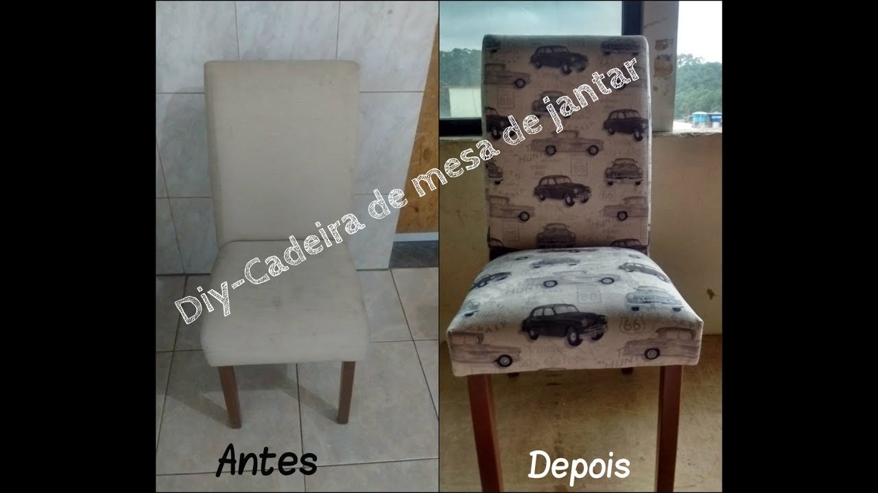 DIY - CADEIRA DE MESA DE JANTAR